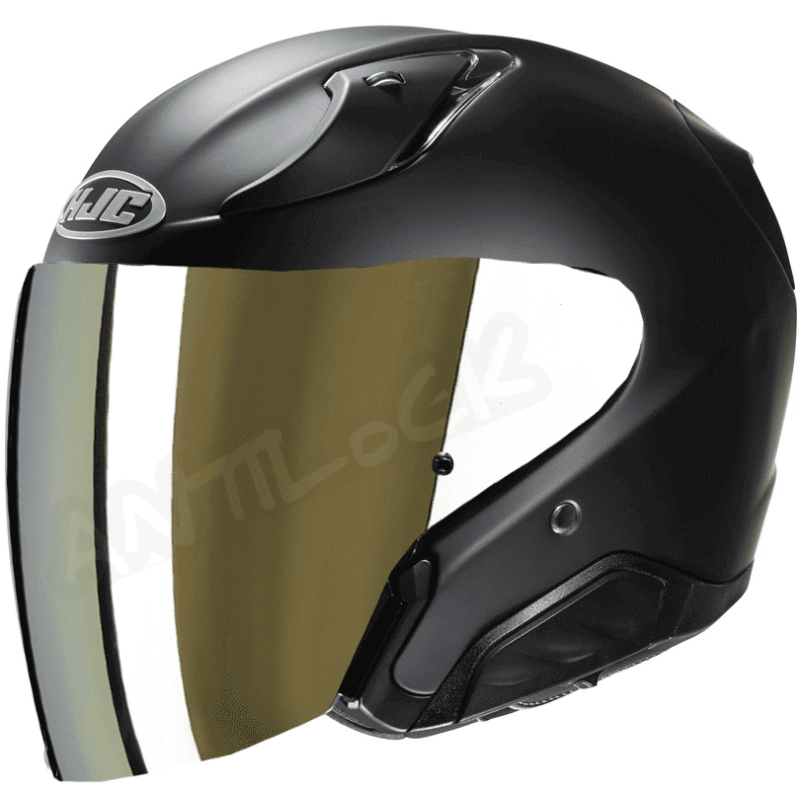HJC CASQUE JET RPHA 31 AVEC VISIÈRE MIROIR OR