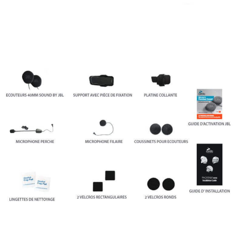 CARDO KIT INTERCOM  PACKTALK EDGE -  SOLO