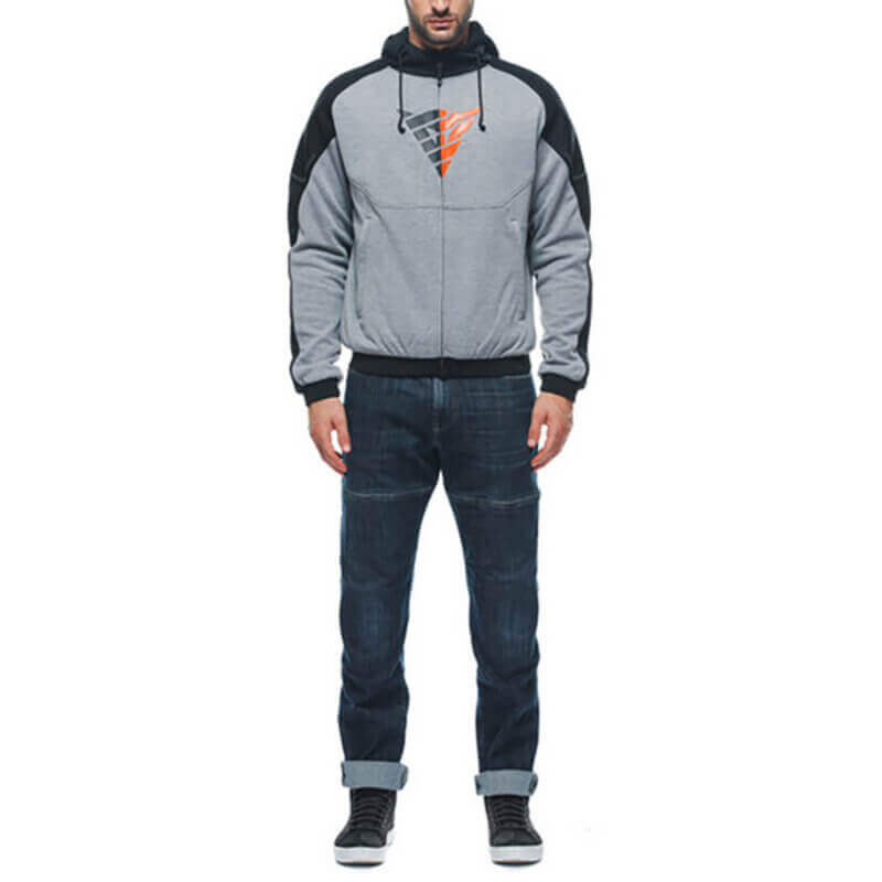DAINESE SWEAT DAEMON-X SAFETY FULL ZIP