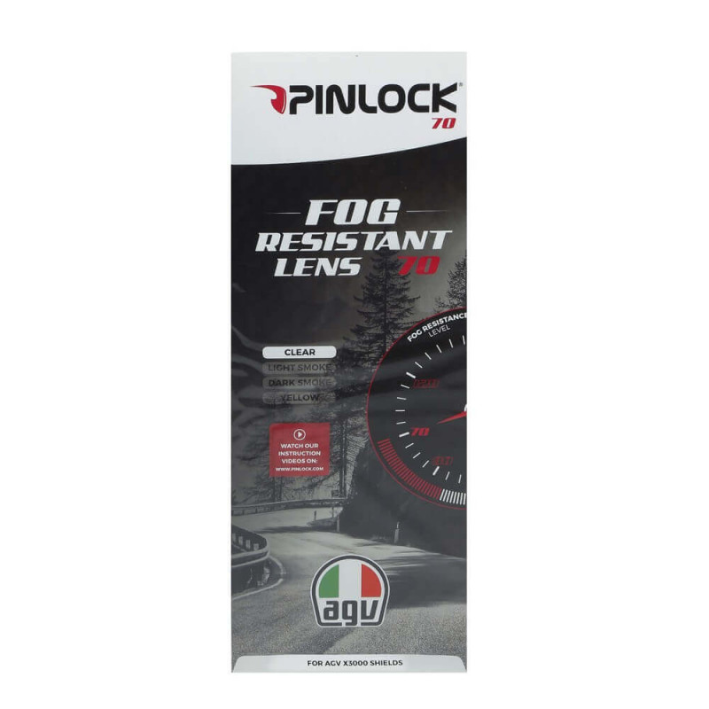 AGV LENTILLE PINLOCK MAX 70 POUR - X3000