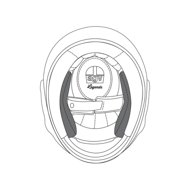 AGV PAIRE DE JOUES POUR - X101