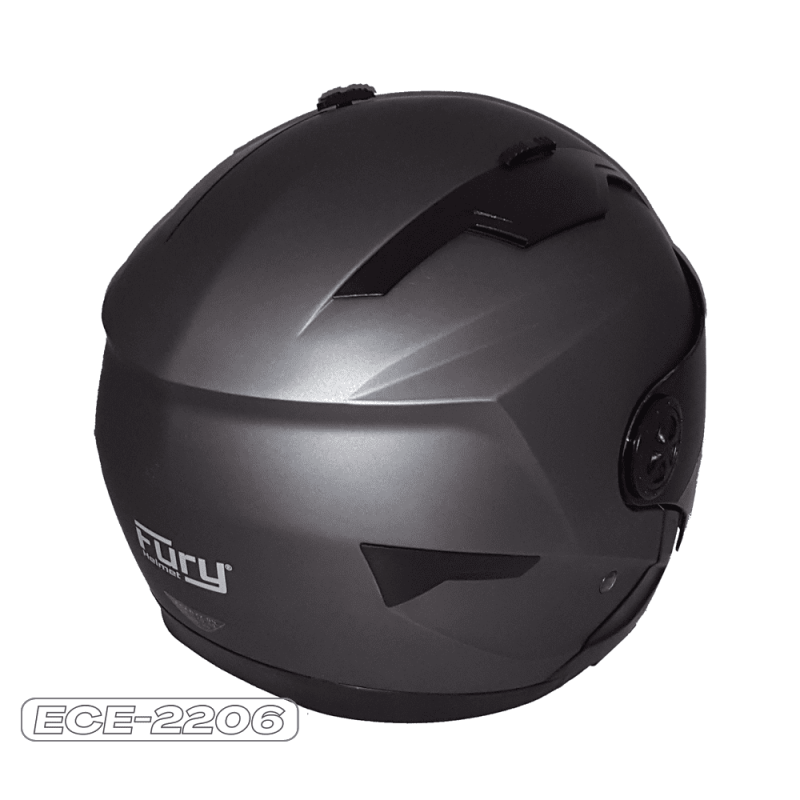 FURY CASQUE JET RACE II MAT (ECE 22.06)