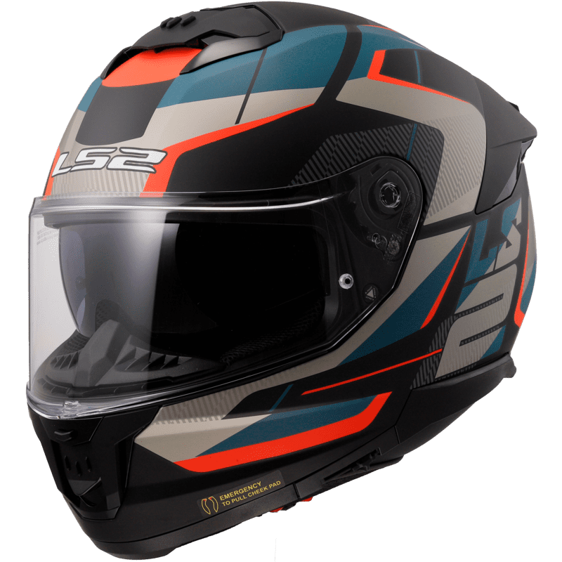 LS2 CASQUE INTEGRAL FF808 STREAM II ROAD MAT