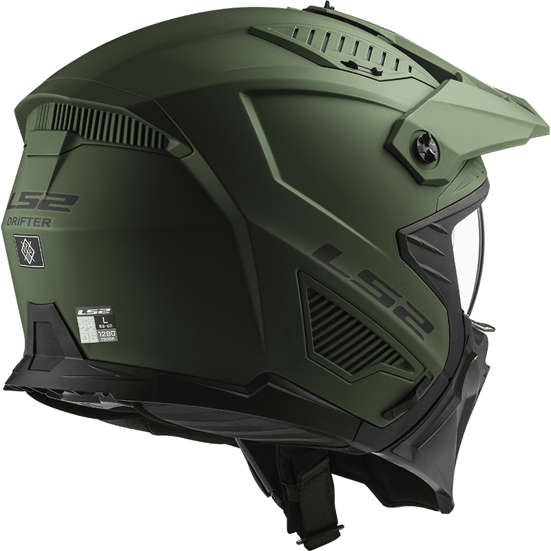 LS2 CASQUE JET OF606 DRIFTER SOLID MAT