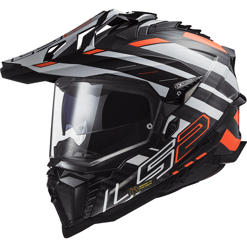 LS2 CASQUE INTEGRAL MX701 EXPLORER CARBON EDGE