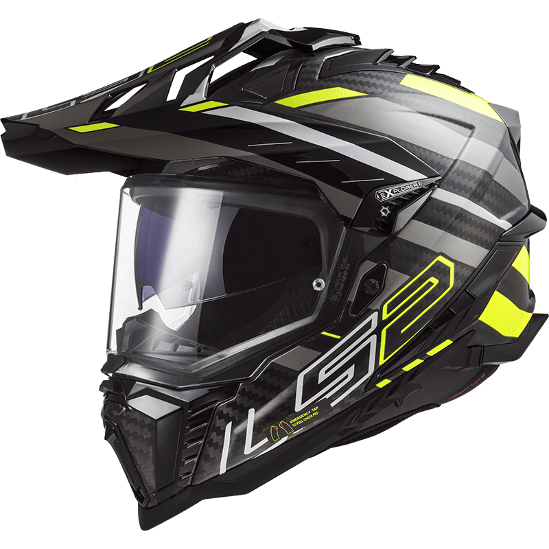 LS2 CASQUE INTEGRAL MX701 EXPLORER CARBON EDGE