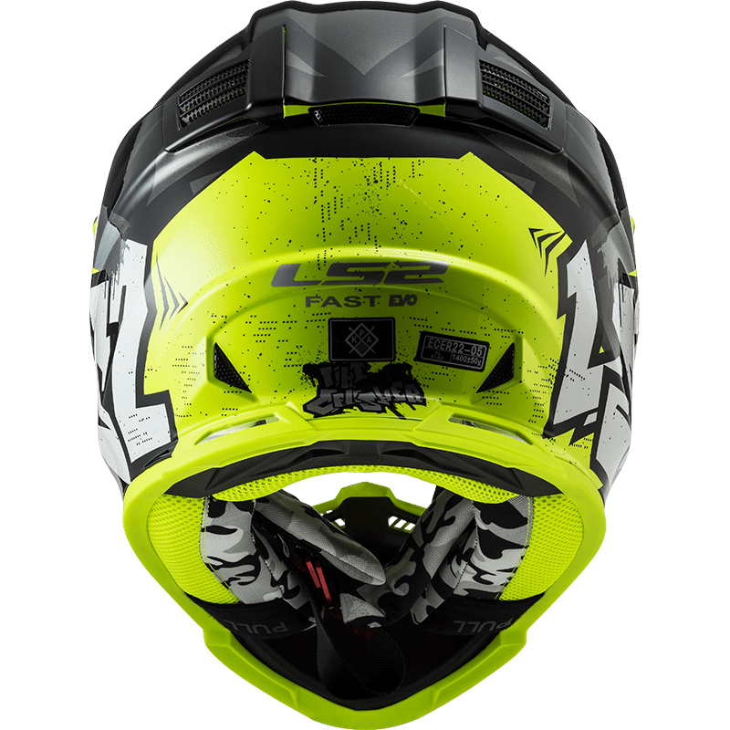 LS2 CASQUE CROSS ENFANT MX437 FAST EVO II MINI CRUSHER