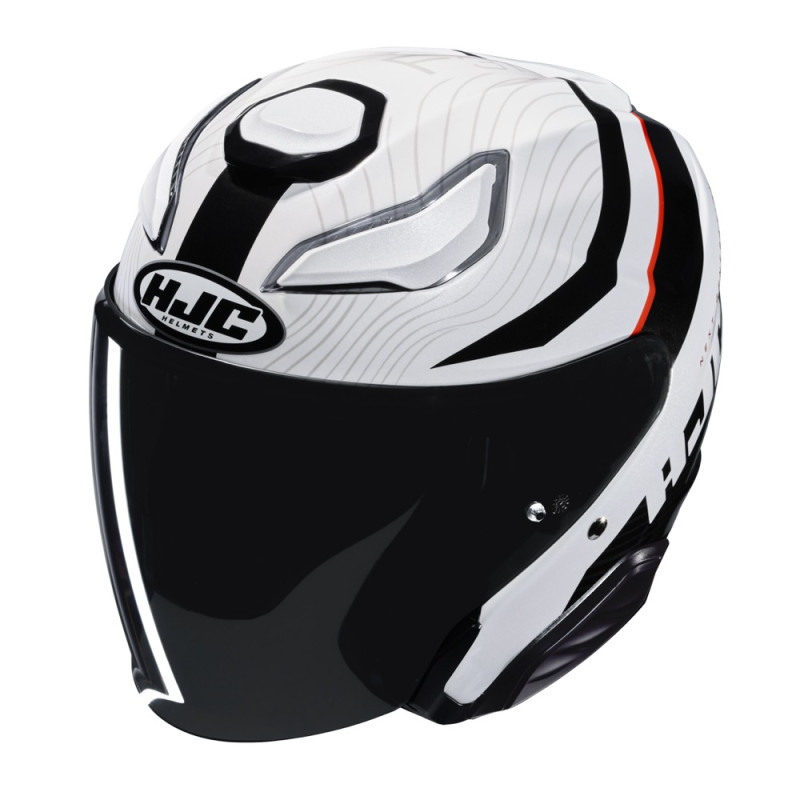 HJC CASQUE JET F31 NABY AVEC VISIÈRE TEINTÉE