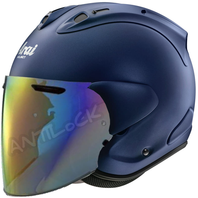 ARAI JET SZ-R VAS EVO MAT + VISIÈRE MIROIR ROUGE
