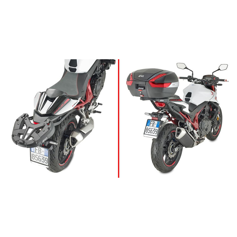 GIVI SUPPORT TOP CASE MONOLOCK OU MONOKEY HONDA CB750 HORNET '23 (SR1200)
