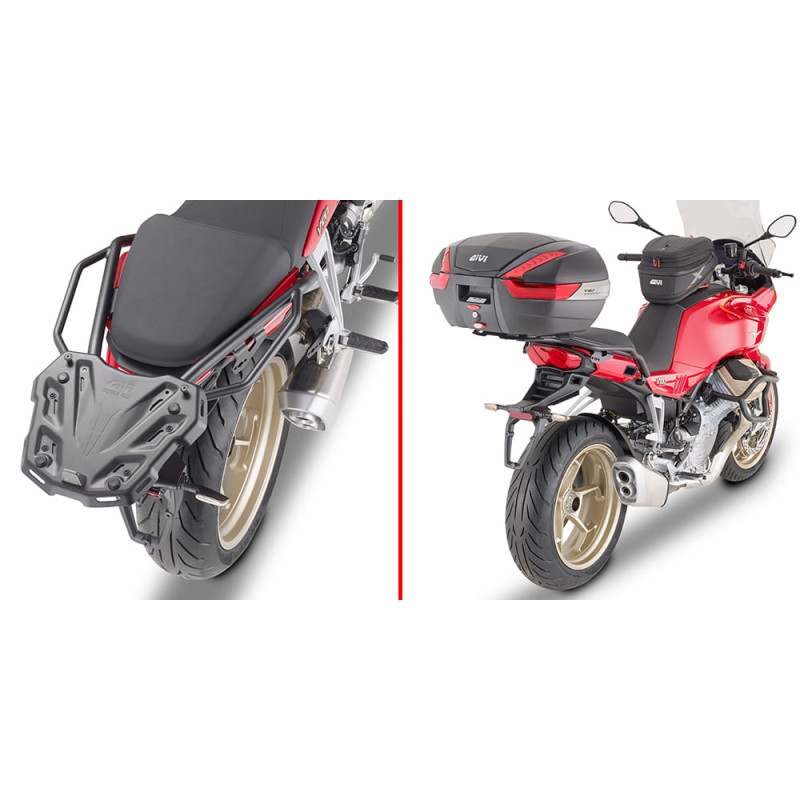 GIVI SUPPORT TOP CASE MONOLOCK OU MONOKEY MOTO GUZZI V100 MANDELLO 1000 '22 (SR8207)