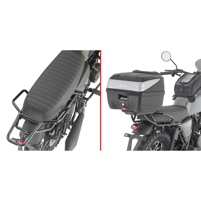 GIVI SUPPORT TOP CASE MONOLOCK BRIXTON CROMWELL 125/250 '22 / FELSBERG 125 '23 (SR9610)