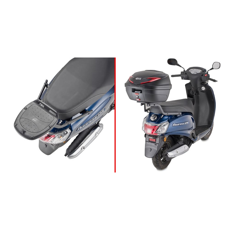 GIVI SUPPORT TOP CASE MONOLOCK SUZUKI ADDRESS 125 '23 (SR3123)