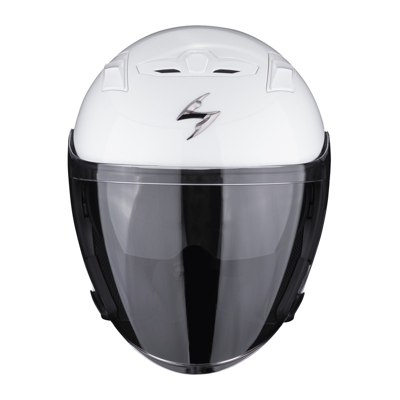 SCORPION CASQUE JET EXO-230 SOLID AVEC VISIÈRE MIROIR OR