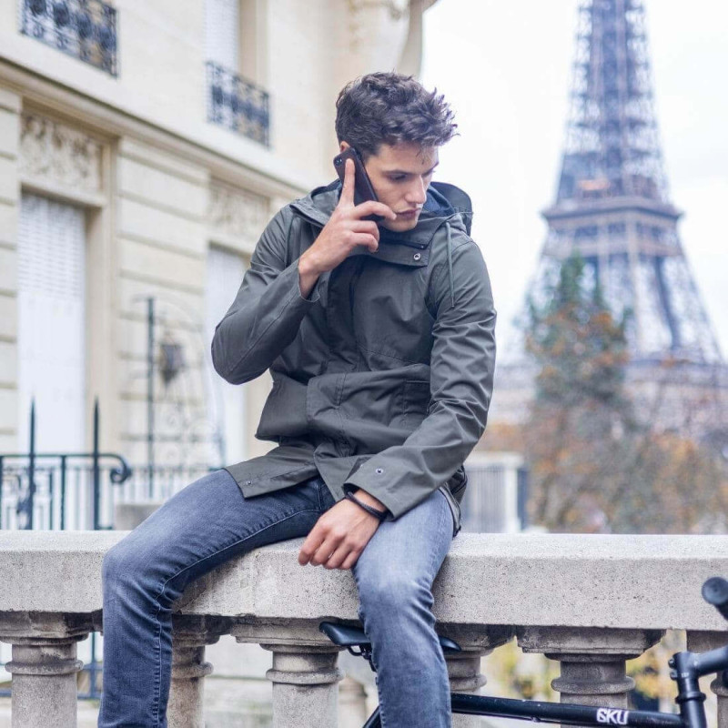 RACER VESTE LONGUE IMPERMEABLE THE DOWNTOWN