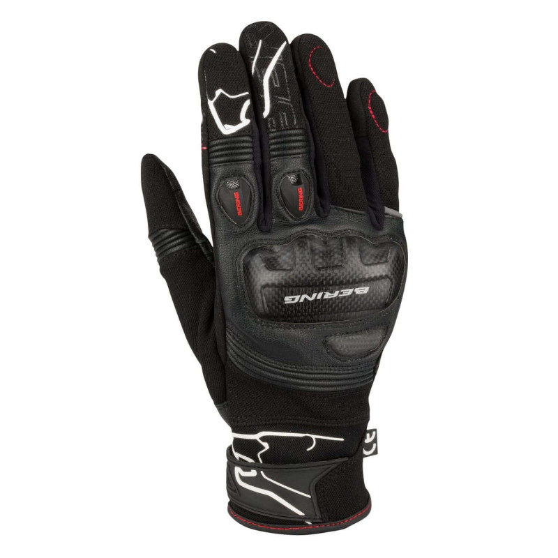 BERING GANTS CORTEX NOIR BLANC