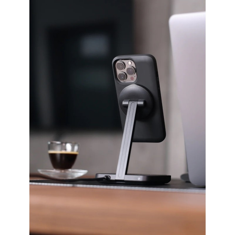 QUAD LOCK DOUBLE SUPPORT CHARGEUR INDUCTION DE BUREAU