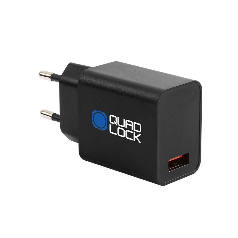 QUAD LOCK ADAPTEUR SECTEUR 18W EU PORT USB-A