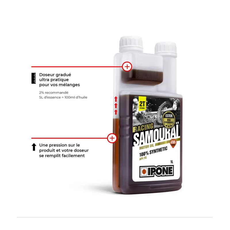 IPONE HUILE MOTEUR SAMOURAI RACING