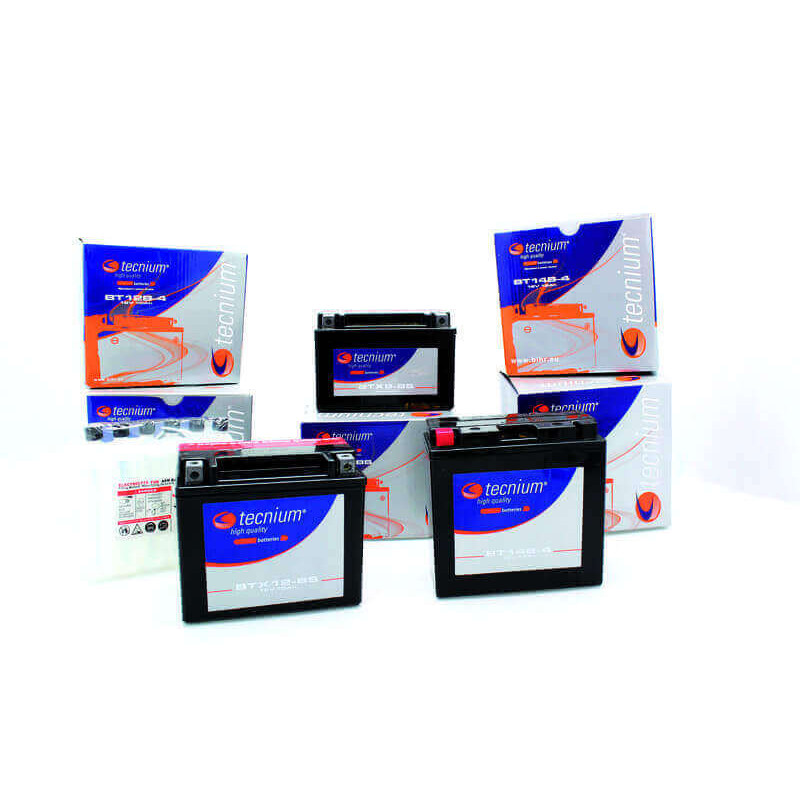 TECNIUM BATTERIE 12N12A-4A-1 - AVEC PACK ACIDE (INCLUS)