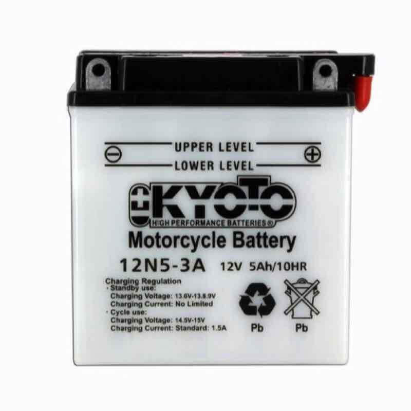 KYOTO BATTERIE 12N5-3A AGM - AVEC PACK ACIDE (INCLUS)