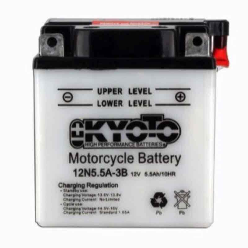KYOTO BATTERIE 12N5.5A-3B AGM - AVEC PACK ACIDE (INCLUS)