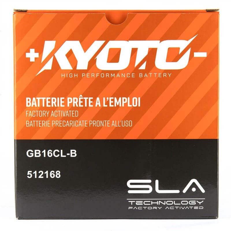 KYOTO BATTERIE GB16CL-B SLA AGM (ACIDE REMPLI)