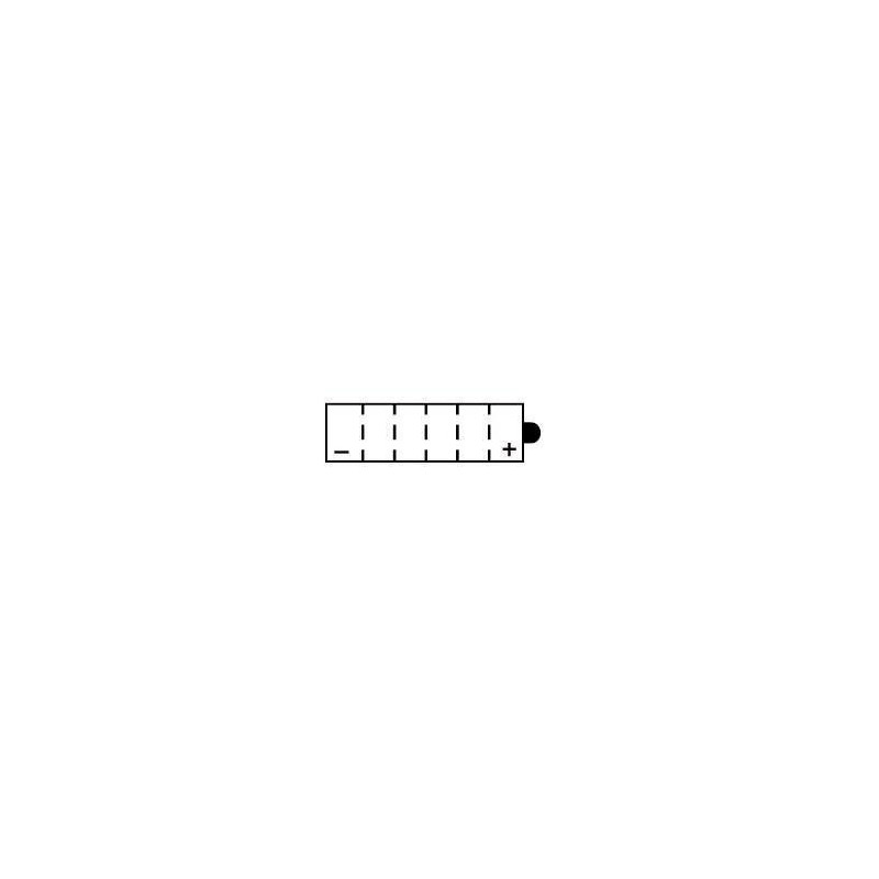 YUASA BATTERIE YB7L-B - SANS PACK ACIDE (NON INCLUS)