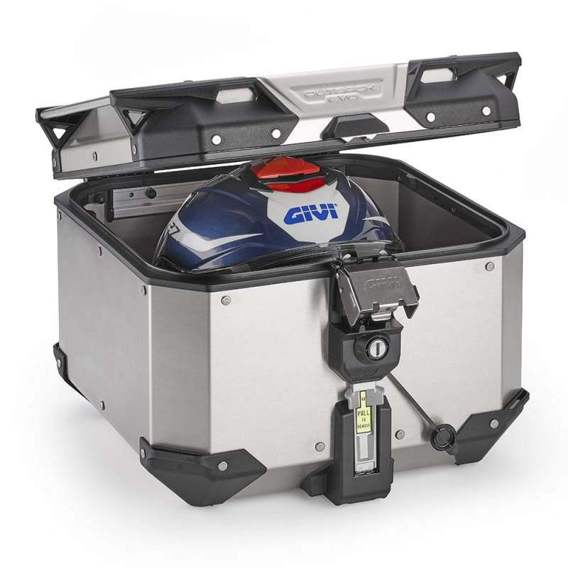 GIVI TOP CASE MONOKEY OUTBACK EVO 42L ALU SANS BARILLET (OBKEV42A)