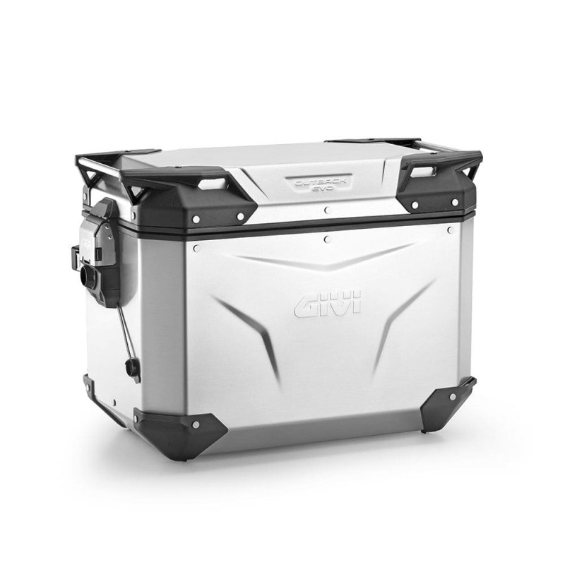 GIVI VALISE MONOKEY OUTBACK EVO 48L ALU DROITE SANS BARILLET (OBKEV48AR)