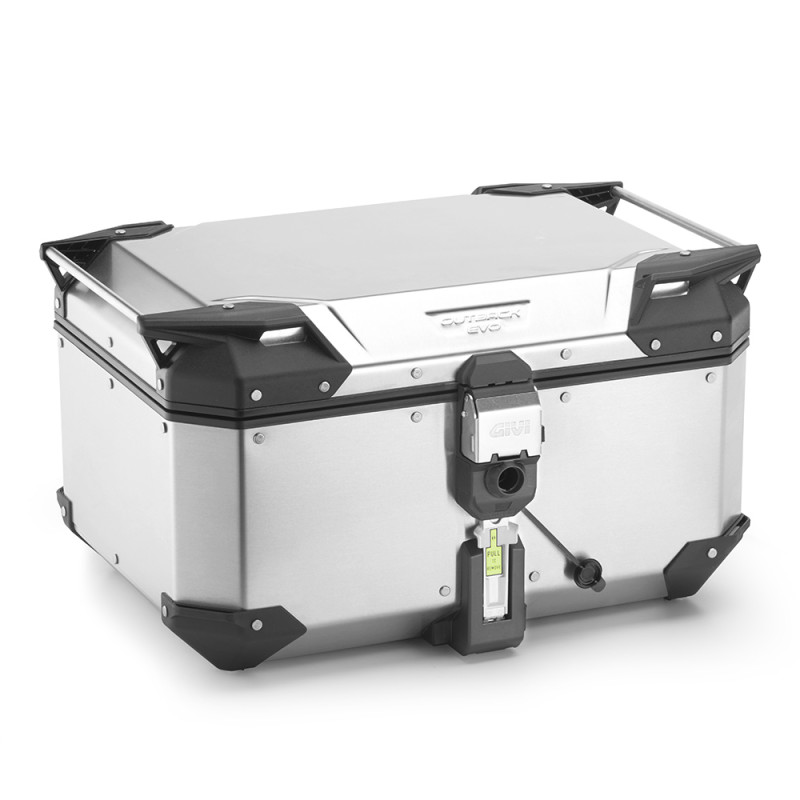 GIVI TOP CASE MONOKEY OUTBACK EVO 58LT ALU SANS BARILLET (OBKEV58A)