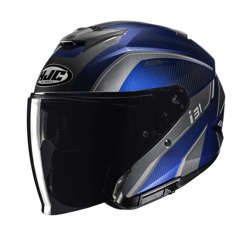 HJC CASQUE JET i31 RENO AVEC VISIÈRE TEINTÉE