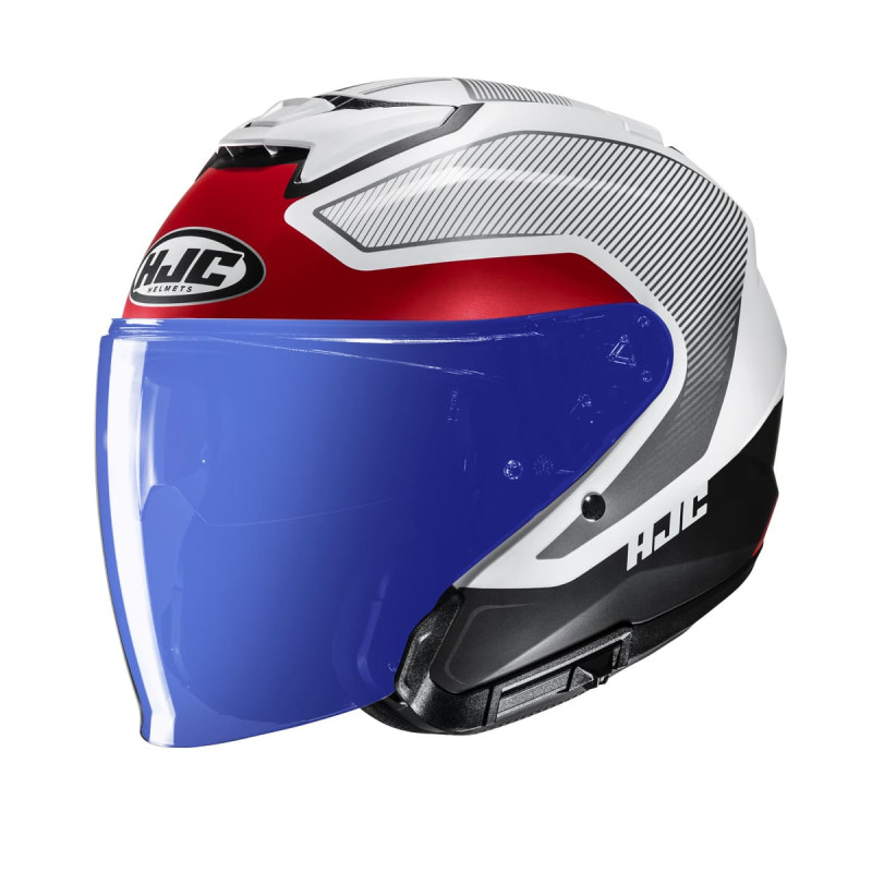 HJC CASQUE JET i31 TEVIS AVEC MIROIR BLEU