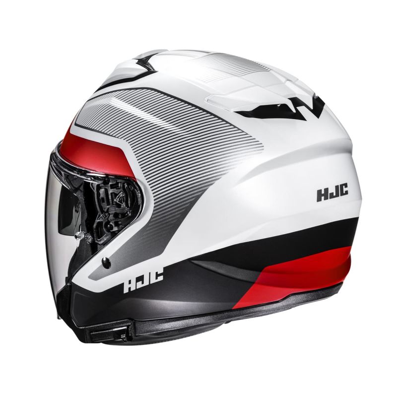 HJC CASQUE JET i31 TEVIS AVEC MIROIR BLEU