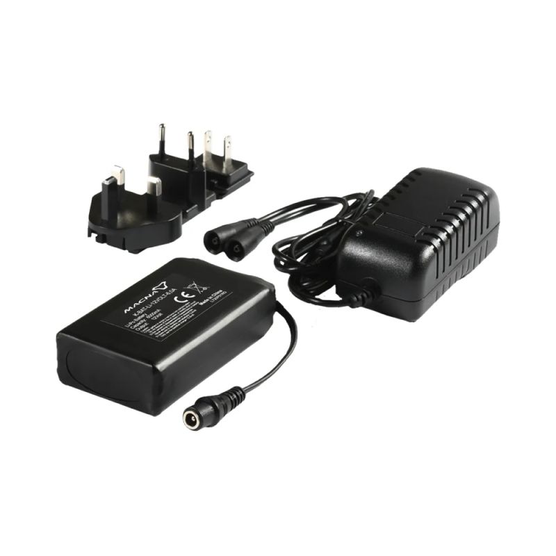 MACNA KIT BATTERIE SIMPLE 12V 6A + CHARGEUR POUR VESTES ET PANTALONS CHAUFFANTS