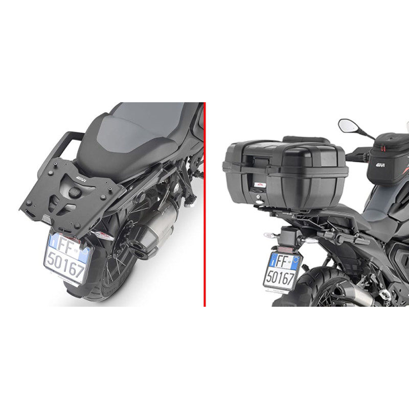GIVI SUPPORT TOP CASE ALU NOIR MONOKEY BMW R1300GS (SRA5143)
