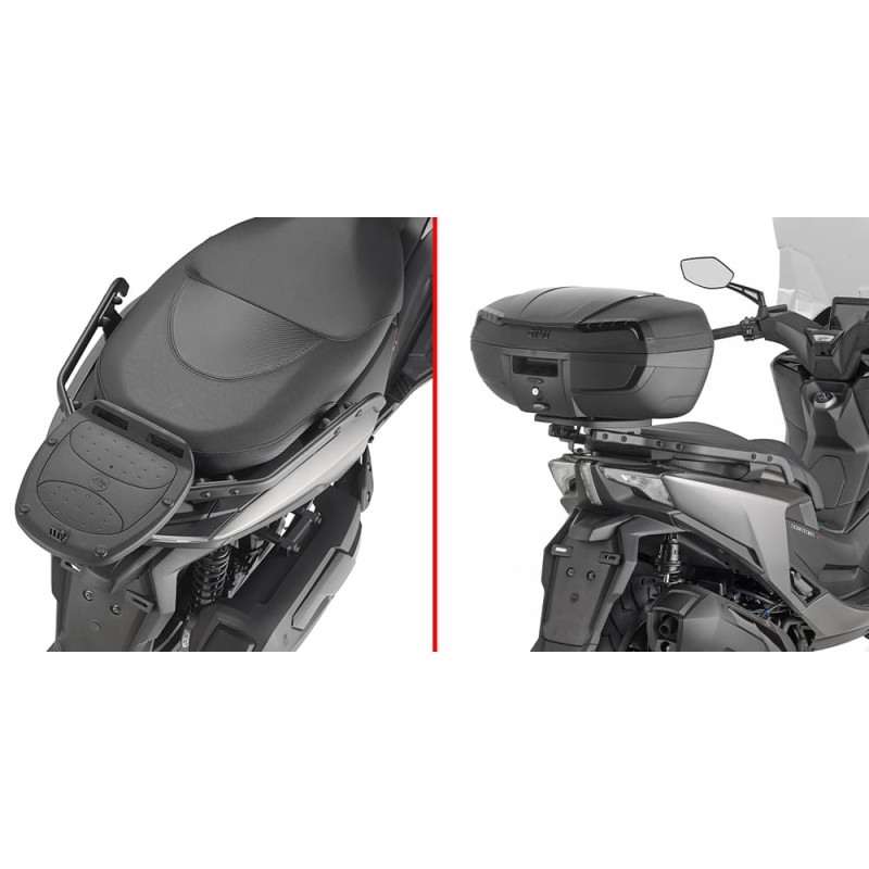 GIVI SUPPORT TOP CASE MONOLOCK KYMCO DOWNTOWN 350GT (SR6126)