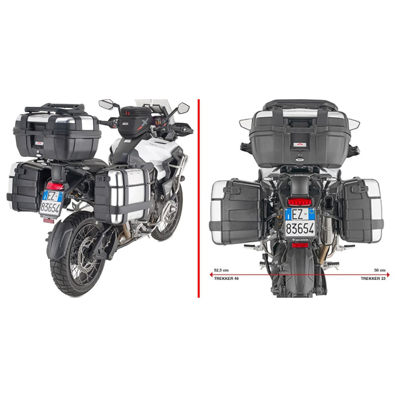 GIVI SUP VALISE MONOKEY TIGER 1200 GT EXPLORER (PLO6423MK)