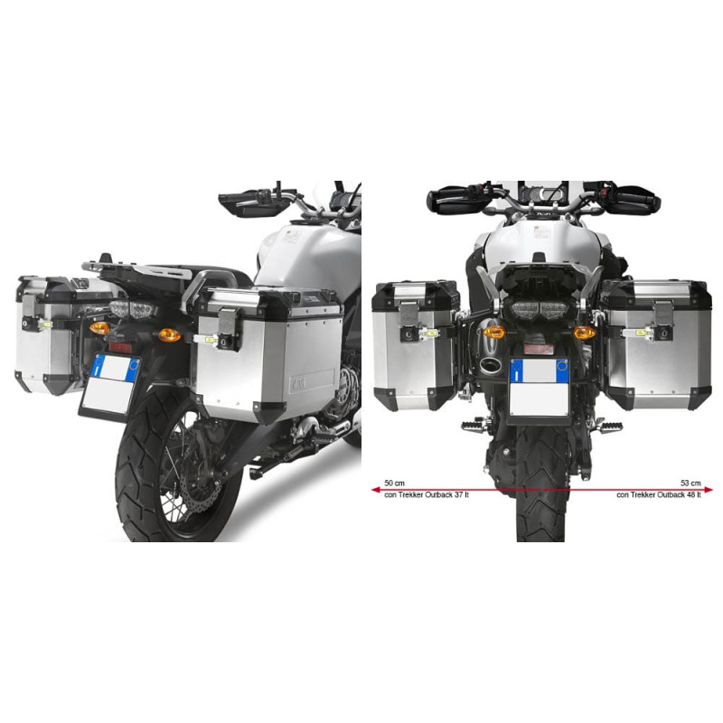 GIVI SUP VALISE MONOKEY OUTBACK YAMAHA XT1200 ZE 14 (PL2119CAM)