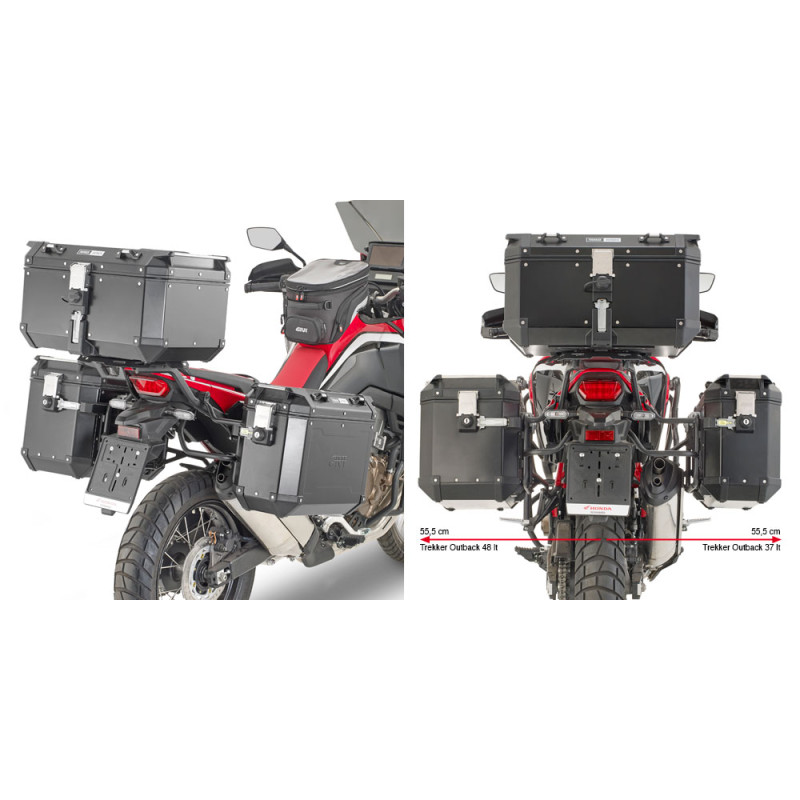 GIVI SUP VALISE MONOKEY OBK HONDA CRF1100 AF (PLO1179CAM)