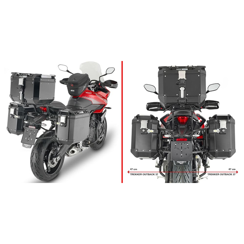 GIVI SUP VALISE MONOKEY OBK TRIUMPH TIGER SPORT 660 (PLO6421CAM)