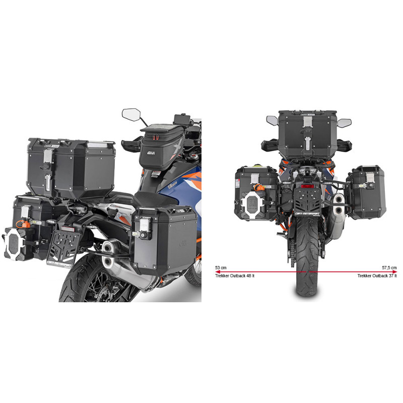 GIVI SUP VALISE MONOKEY OKBN KTM 1290 SUPER ADVENTURE R (PLO7713CAM)