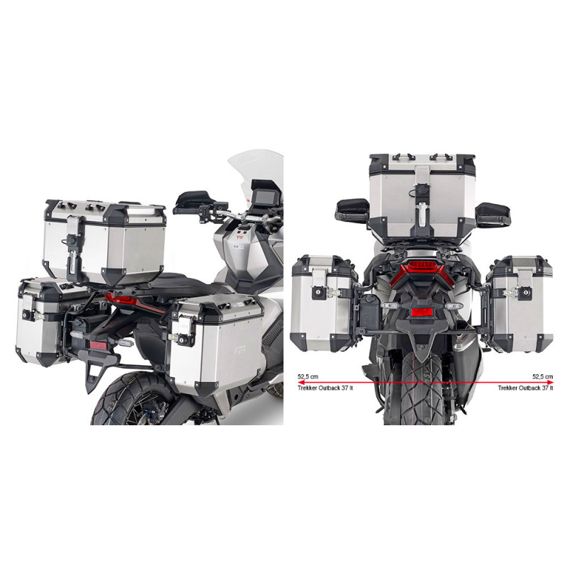 GIVI SUP VALISE MONOKEY OUTBACK HONDA X-ADV 750 (PLO1188CAM)