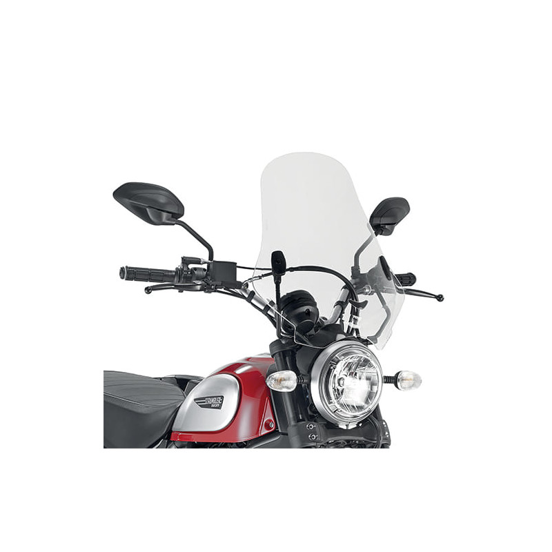 GIVI PARE BRISE DUCATI SCRAMBLER 400/800 (7407A)