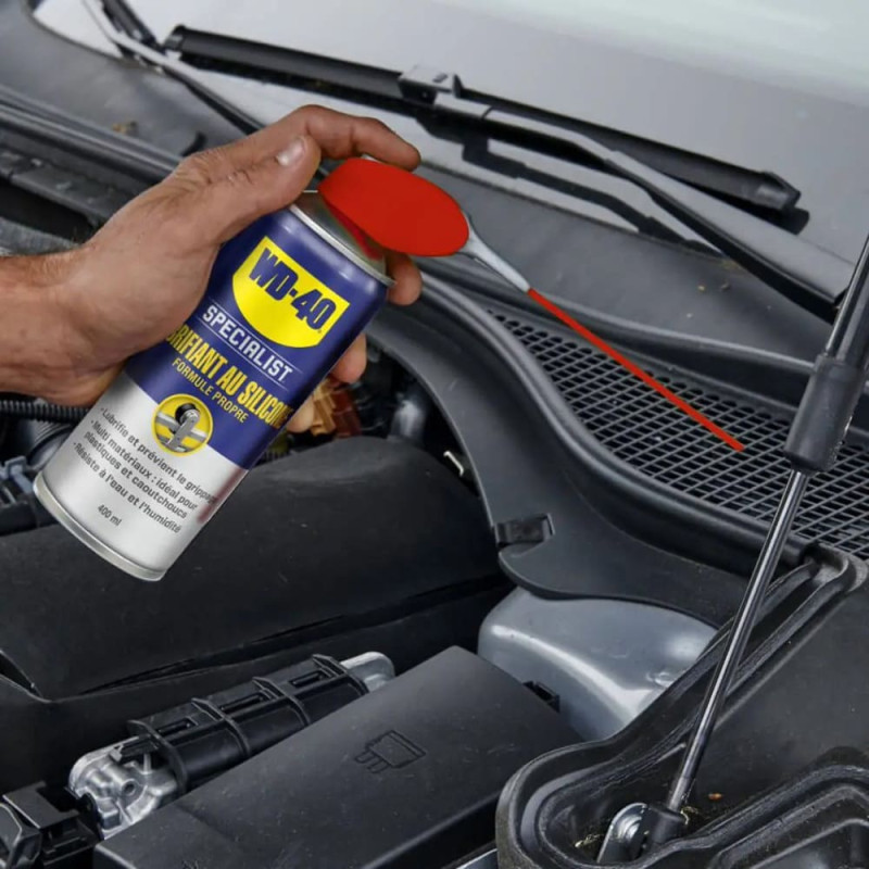 WD40 LUBRIFIANT SILICONE 400ML INCOLORE