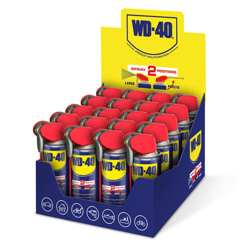 WD40 DOUBLE SPRAY 200ML
