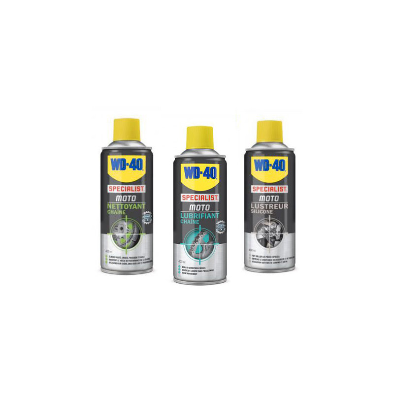 WD40 SPECIALIST MOTO TRIPACK