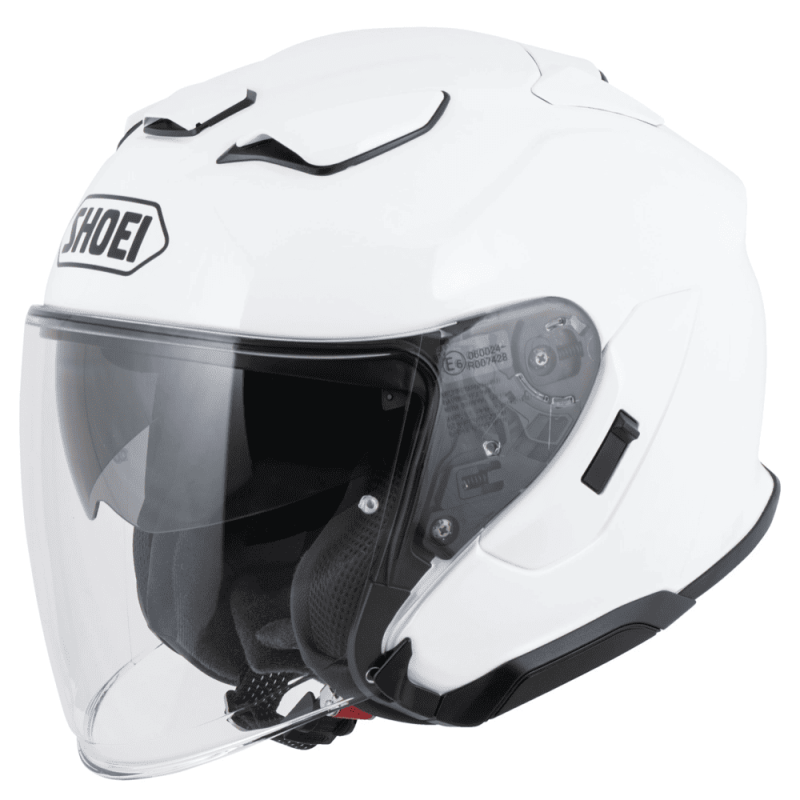 SHOEI J-CRUISE 3 AVEC VISIÈRE MIROIR OR ROUGE