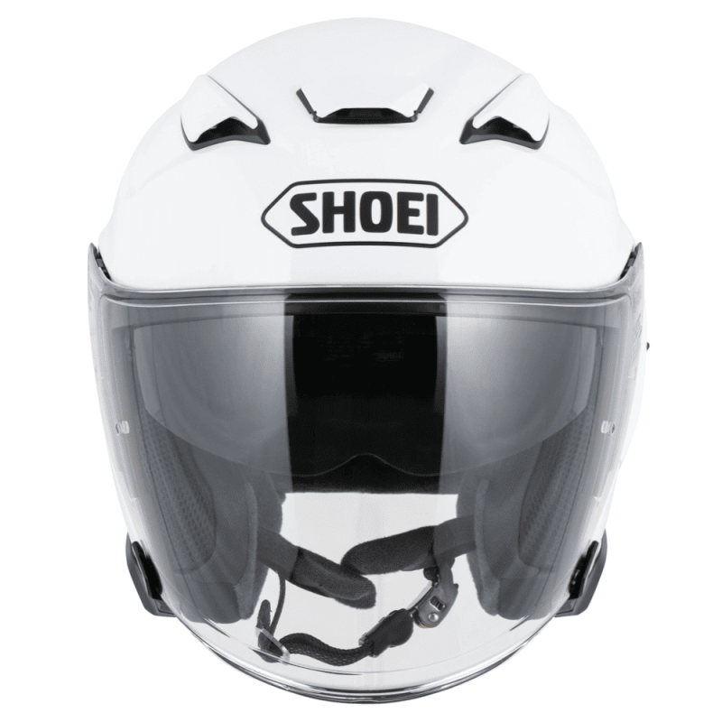 SHOEI J-CRUISE 3 AVEC VISIÈRE MIROIR OR ROUGE