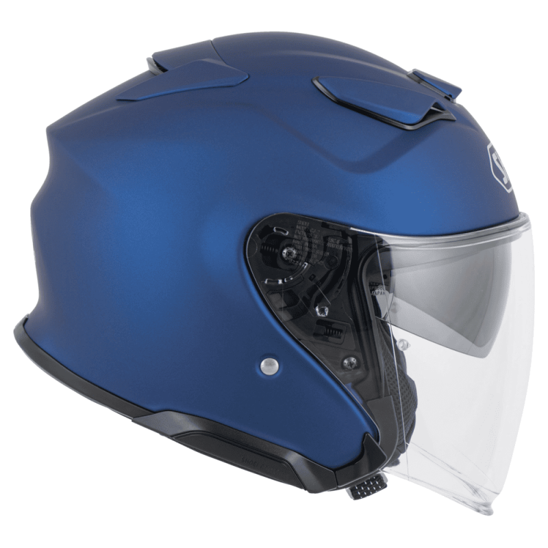 SHOEI J-CRUISE 3 MAT AVEC VISIÈRE MIROIR OR ROUGE
